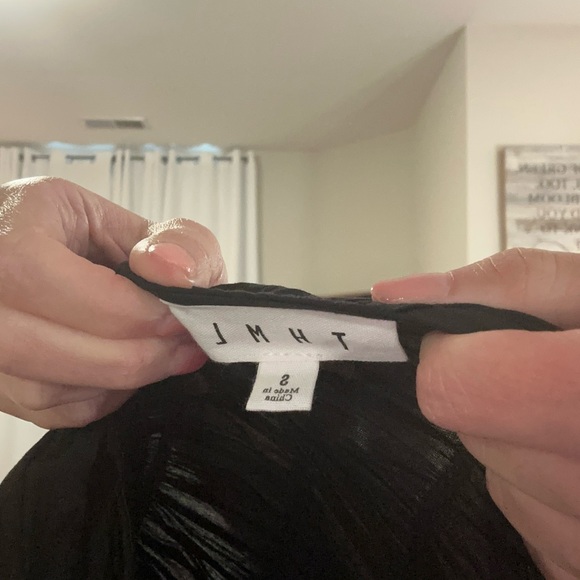 Black Maxi Sundress with Pockets - Picture 5 of 8